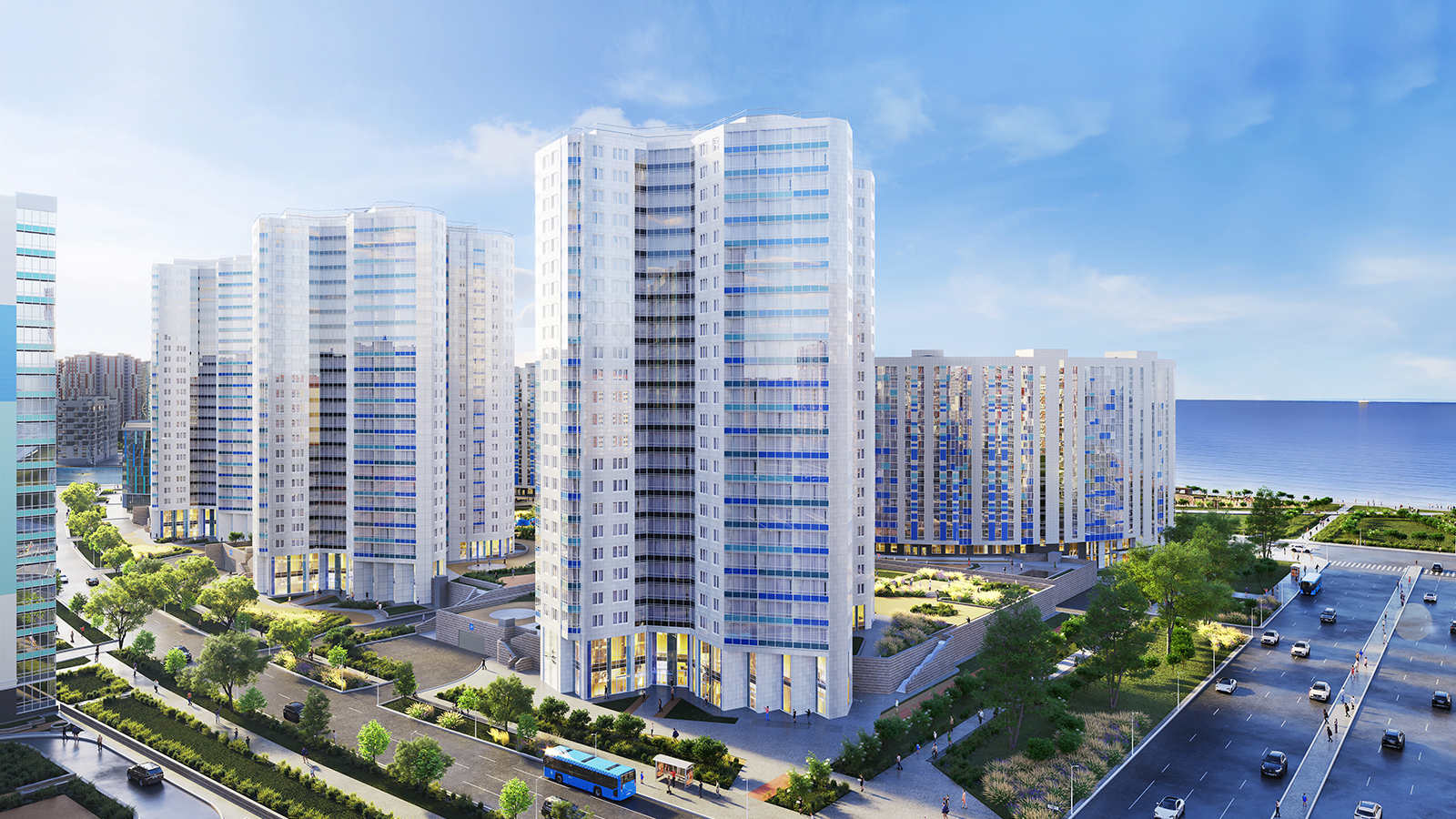 1-комнатная квартира, 40.32 кв.м, ЖК «Огни Залива», изображение-3