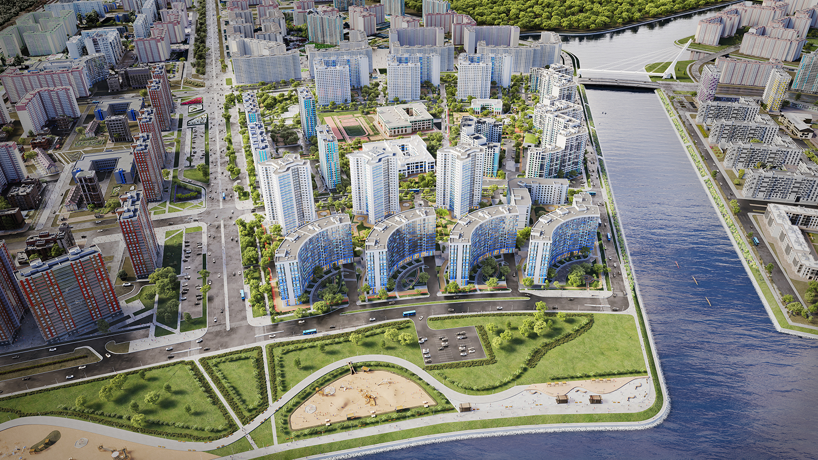 1-комнатная квартира, 40.32 кв.м, ЖК «Огни Залива», изображение-6