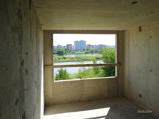 БФА В ОЗЕРКАХ, вид из окна, 6 этаж 1 секция