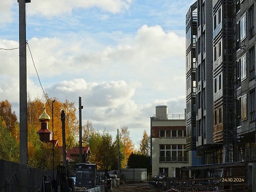 БФА В ОЗЕРКАХ, фрагмент фасада